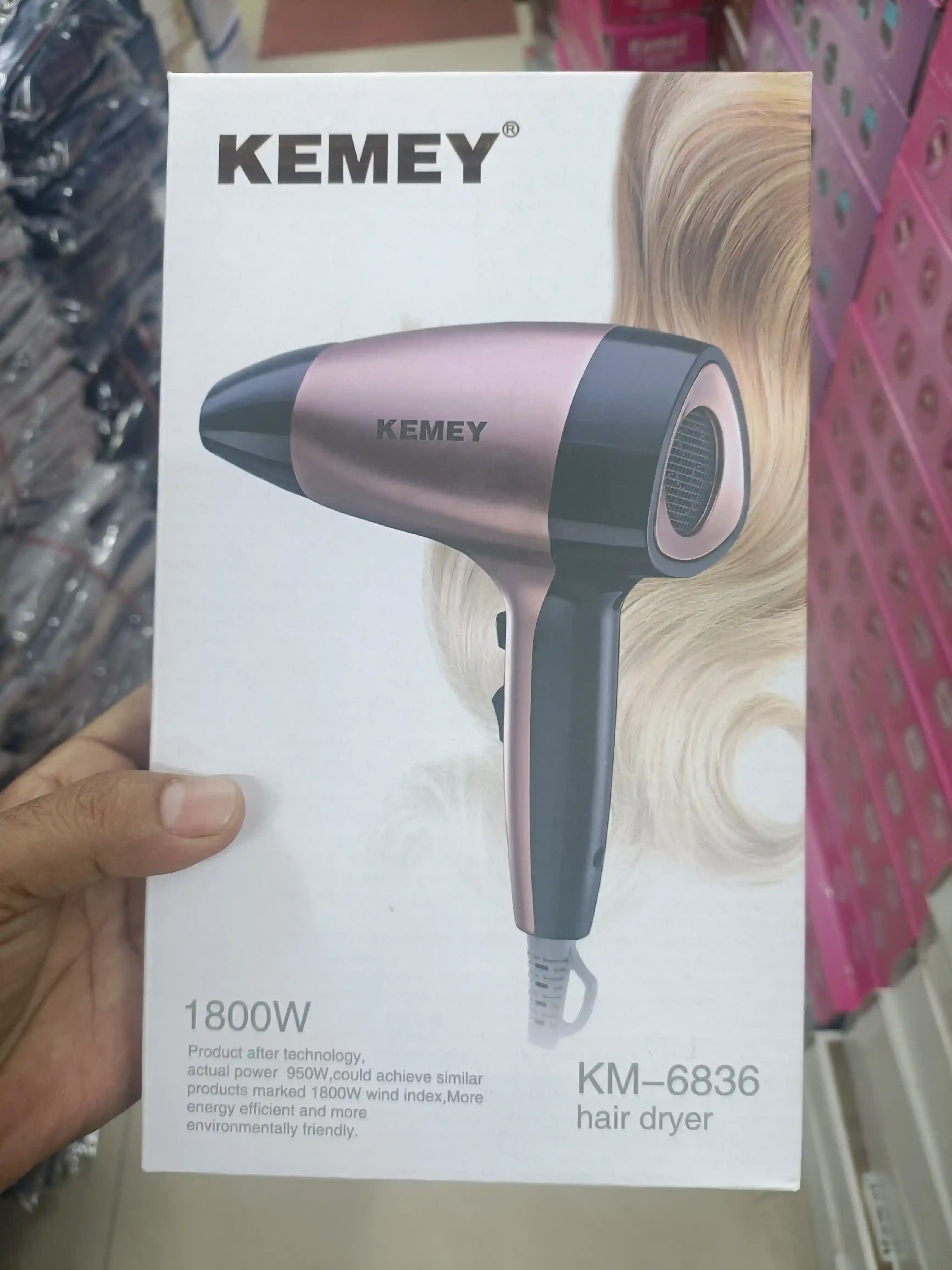 Kemey Km-6836 Hair Dryer